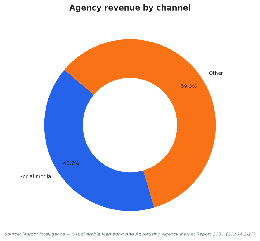 Agency revenue by channel