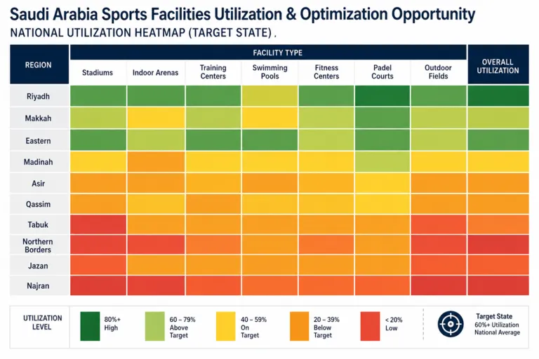 Sports Infrastructure Development & Optimization in Saudi Arabia
