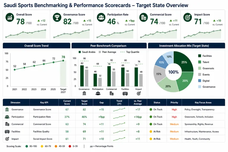 Saudi Sports Benchmarking & Performance Assessment