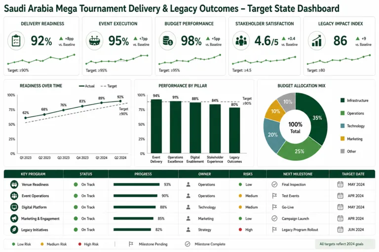 Delivering World-Class Sports Events & Mega Tournaments in Saudi Arabia