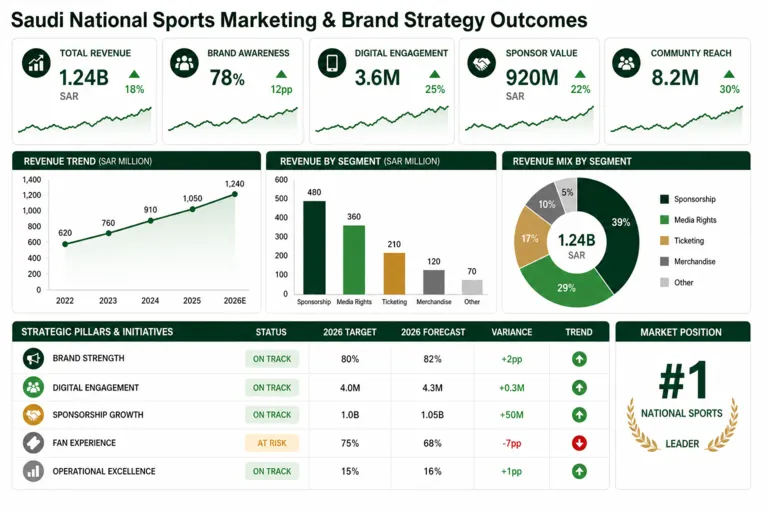 Sports Marketing & Brand Strategy in Saudi Arabia