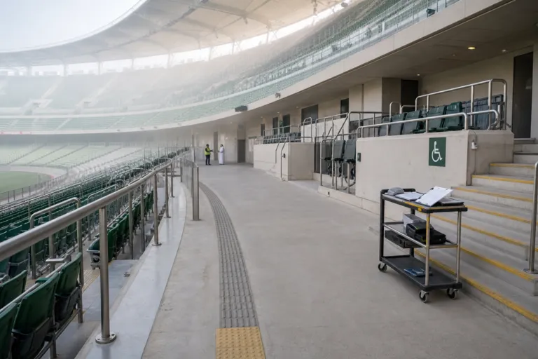 Designing Accessible Stadiums for 2034: Compliance and Vendor Wins in Saudi Arabia